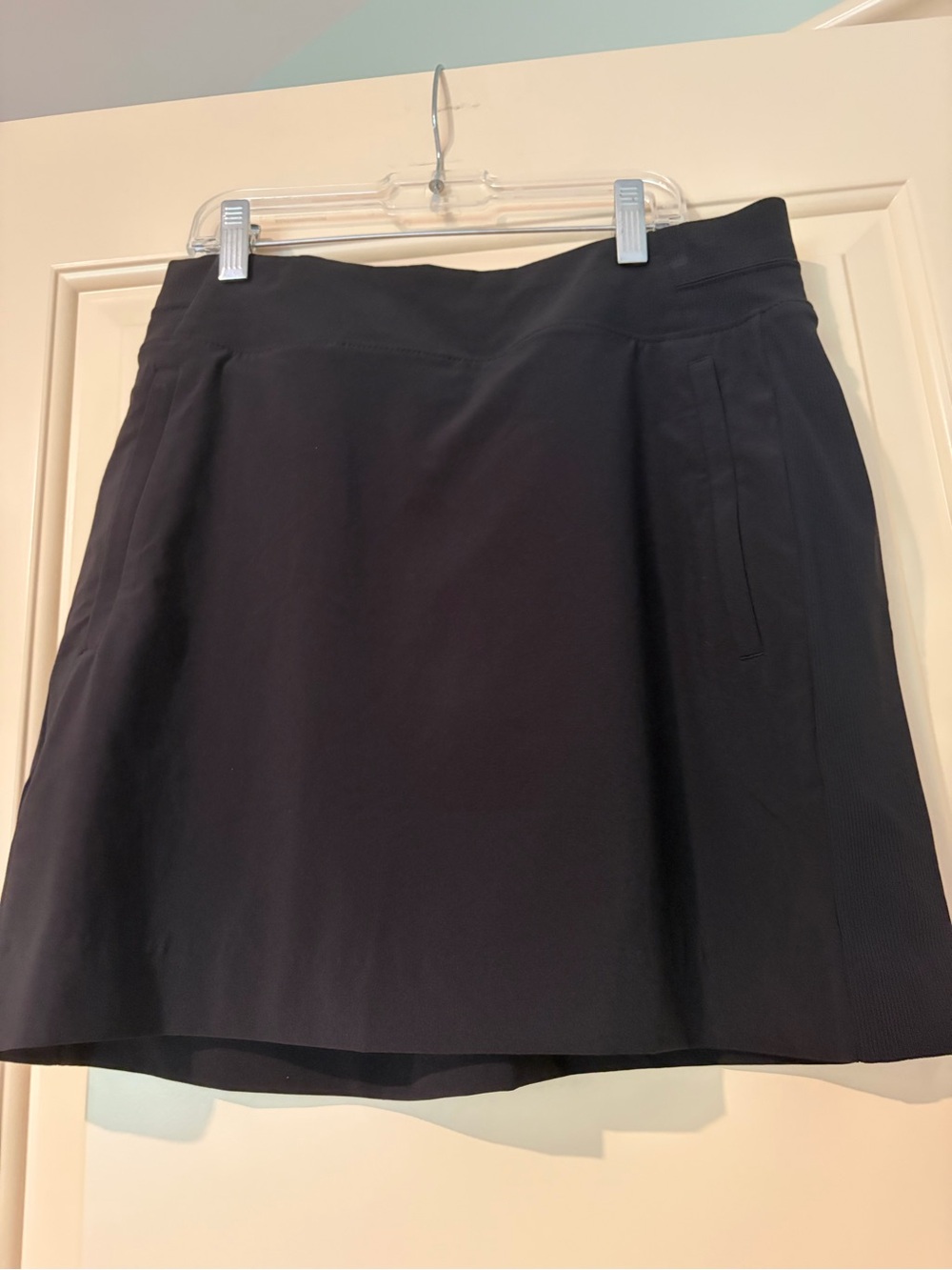 Athleta Black Athletic Tennis Mini Skort Size 4